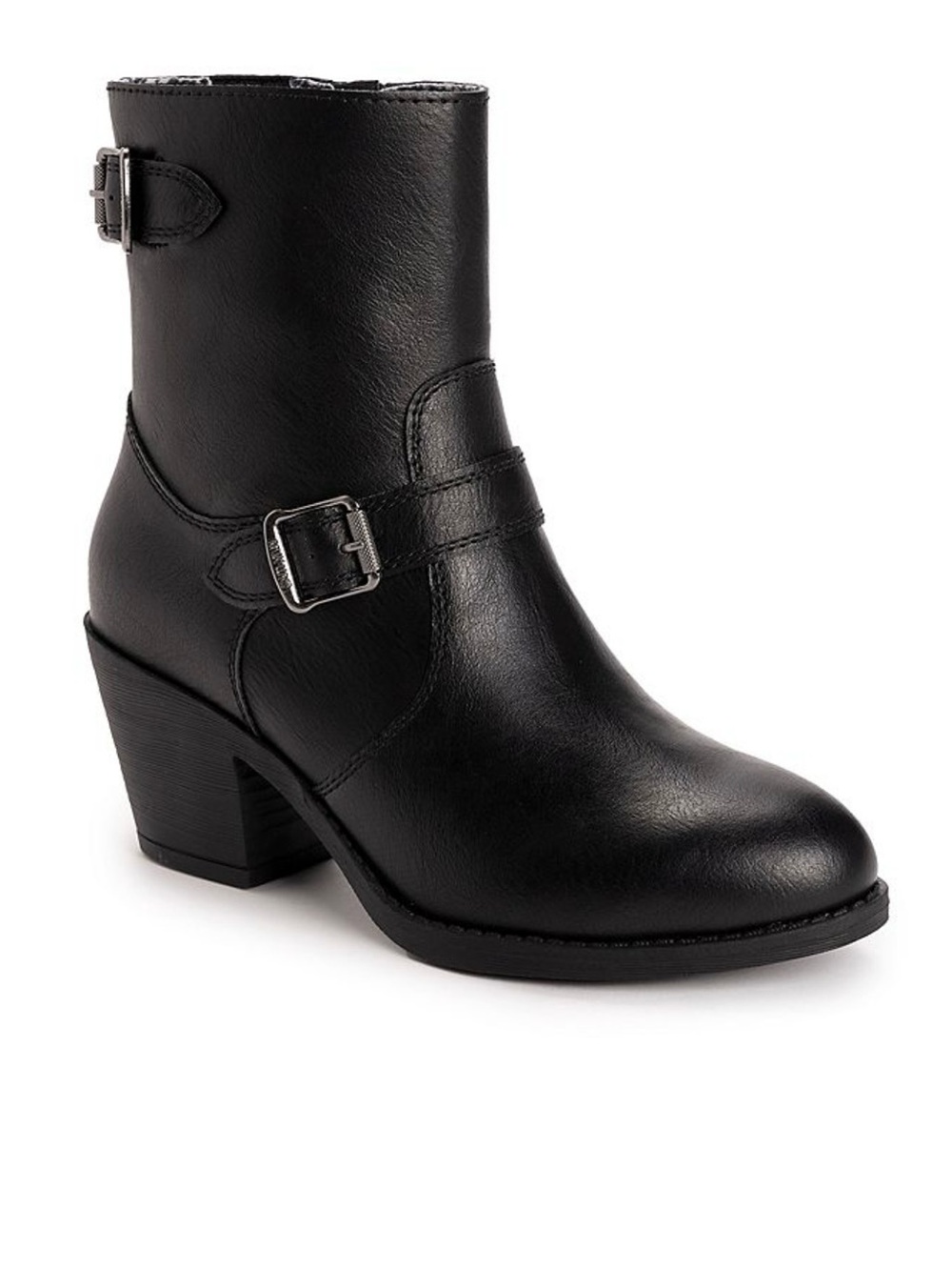 Muk Luke Yellowstone Yeats Womenโs Ankle Boots Black Size 9.5 NWB